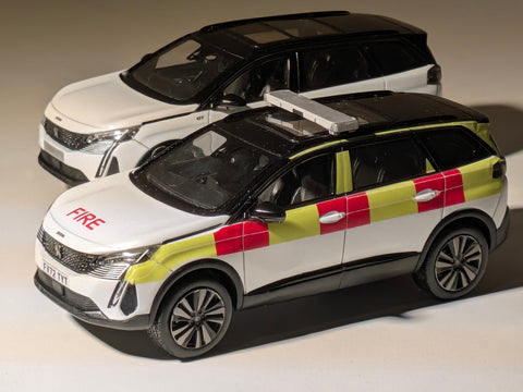 🇬🇧 Emergency Services Decal for Peugeot 5008 (P87, 2nd Gen) Models