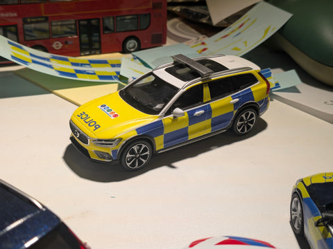 🇬🇧 Emergency Services Decal for Volvo V60 Models