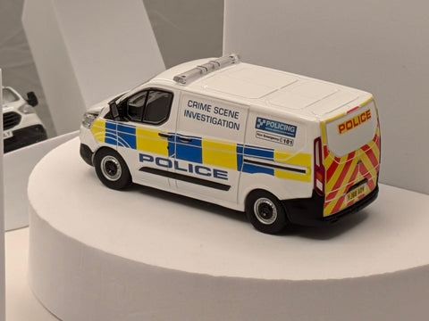 🇬🇧 Corgi 1/43 Ford Transit Custom North Yorkshire Police Van Model