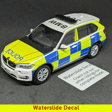 🇬🇧 Emergency Services Decal for BMW X5 (F15) Models