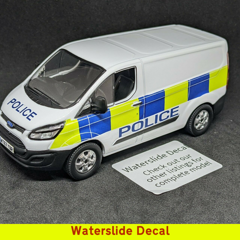 🇬🇧 Emergency Services Decal for Ford Transit Custom Models